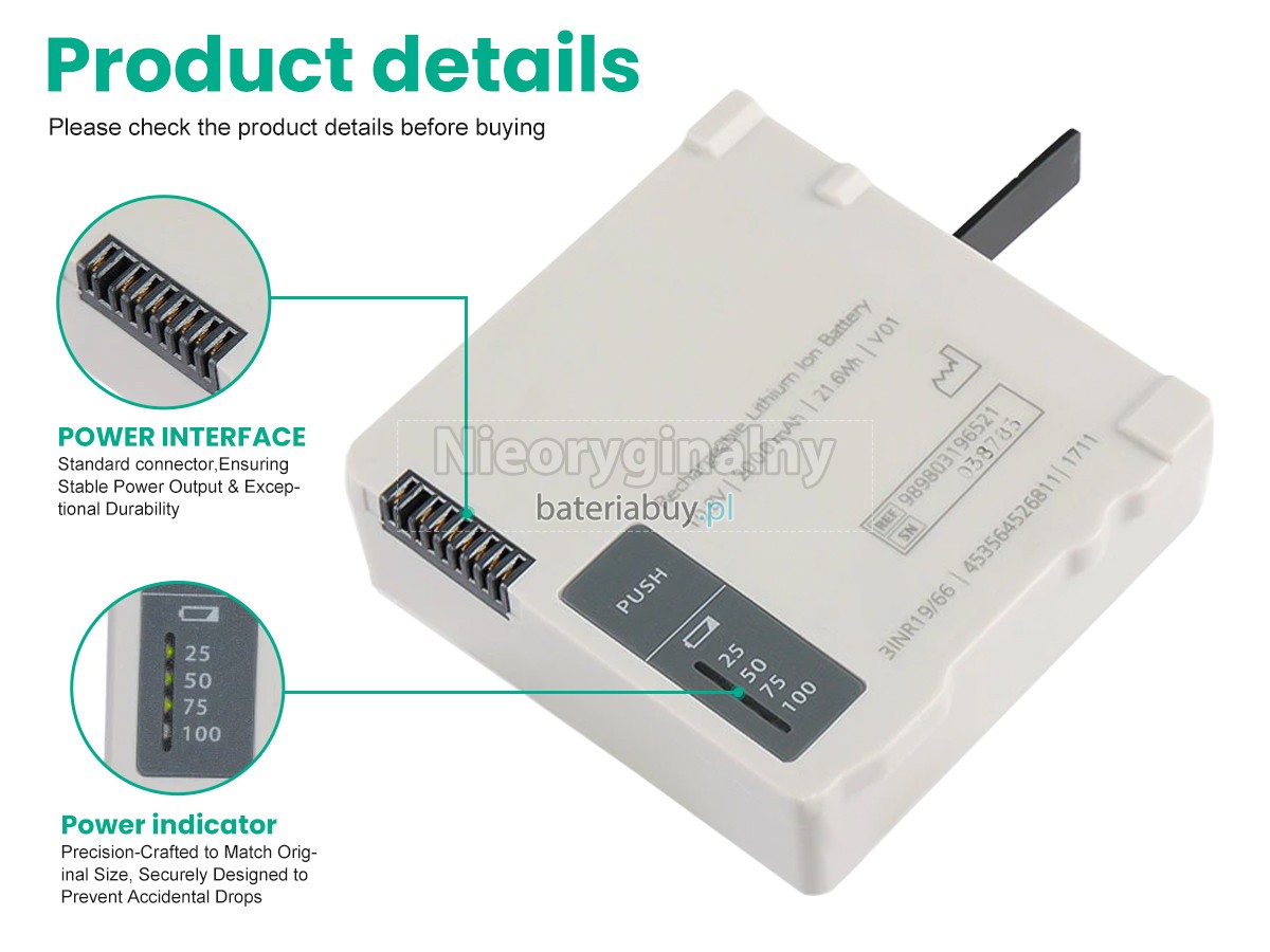 Philips 989803196521 bateria