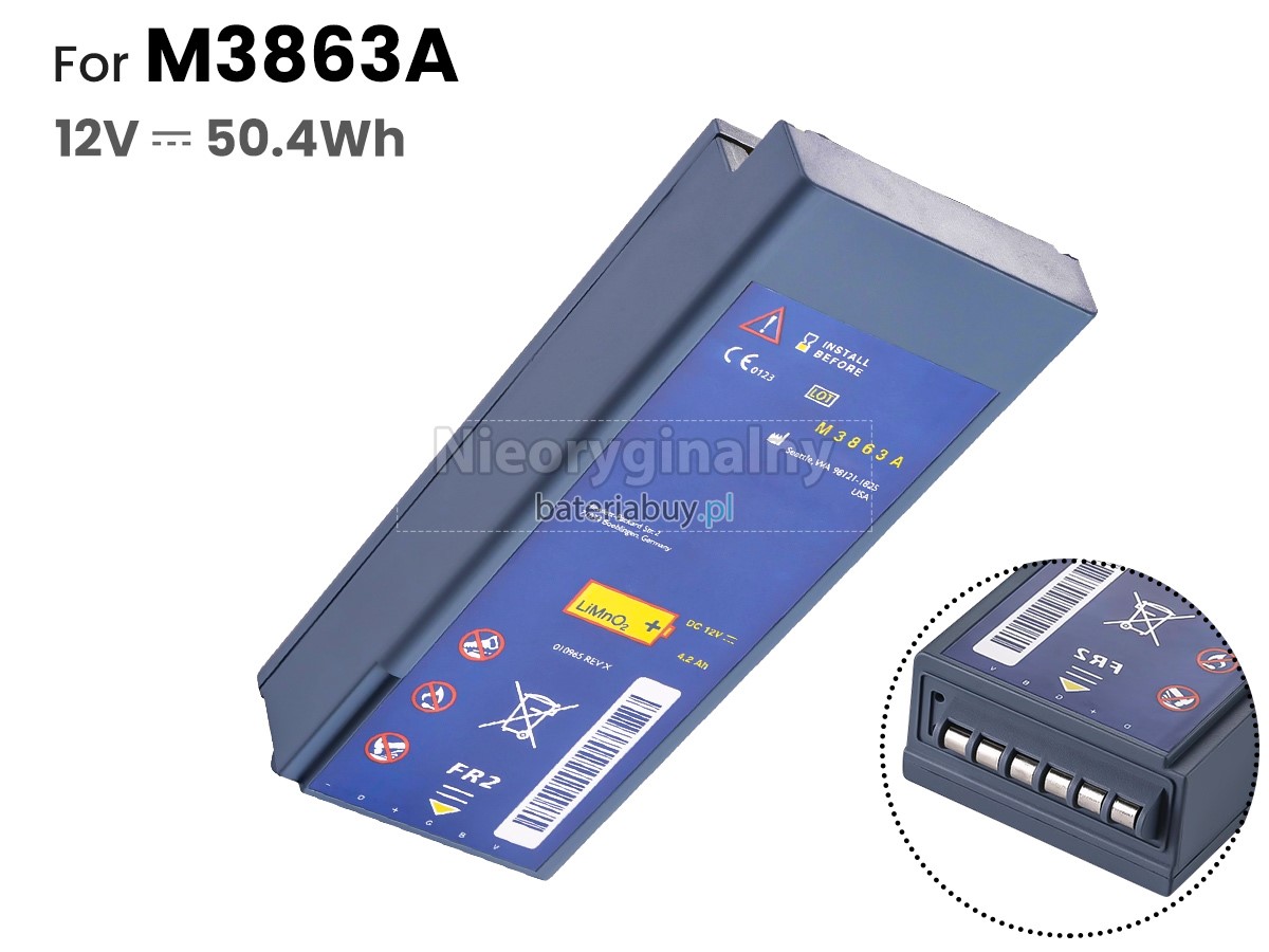 Philips M3863-ABE bateria