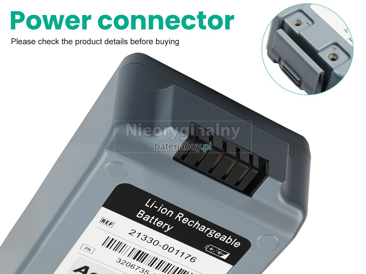 Physio Control 3206735-001 bateria