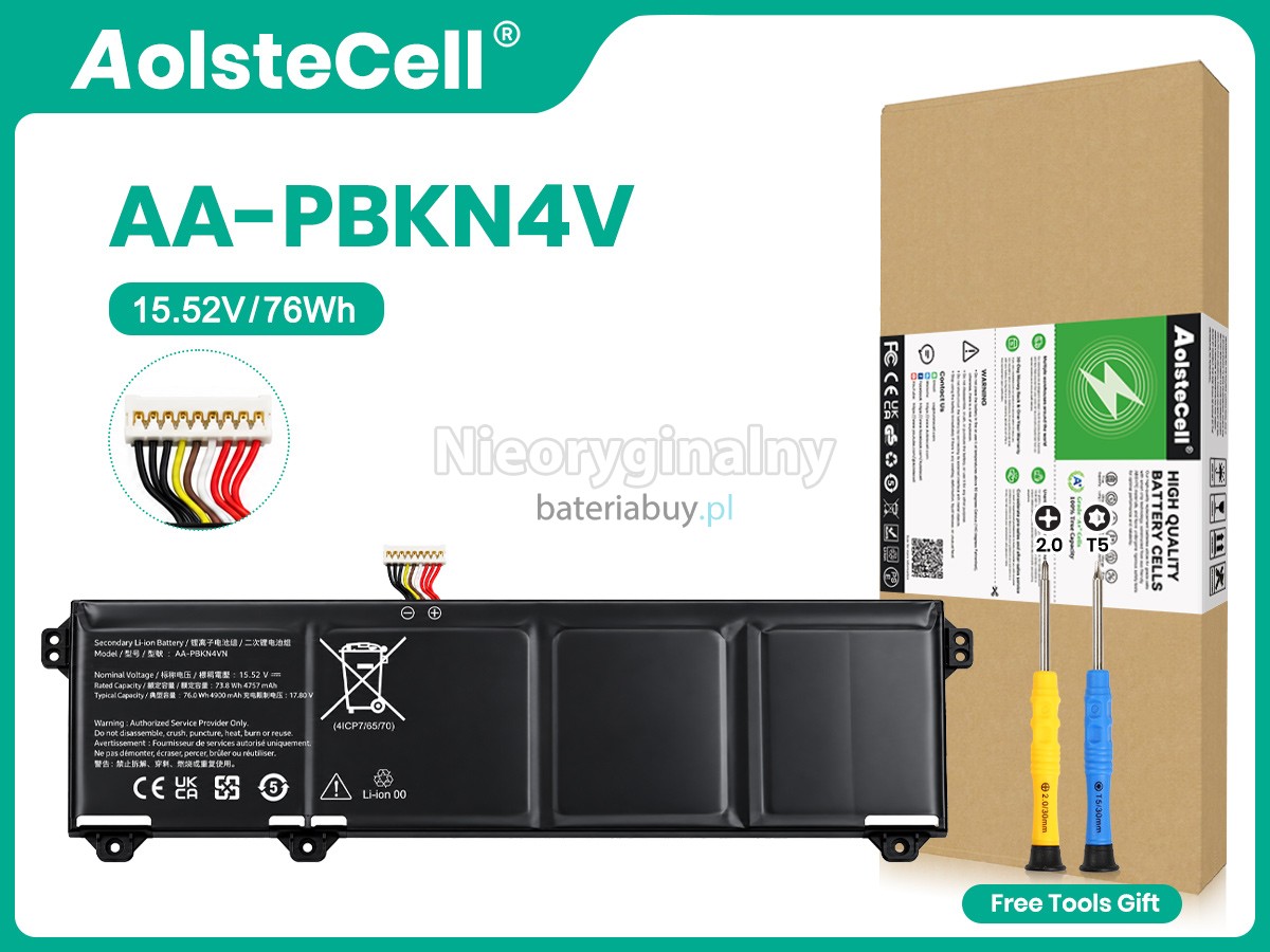 Bateria do Laptop Samsung AA-PBKN4VN
