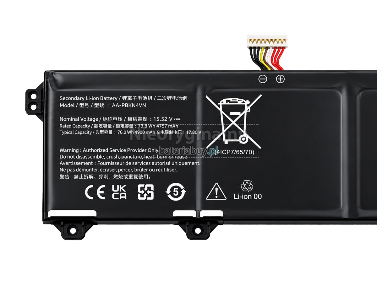 Bateria do Laptop Samsung AA-PBKN4VN