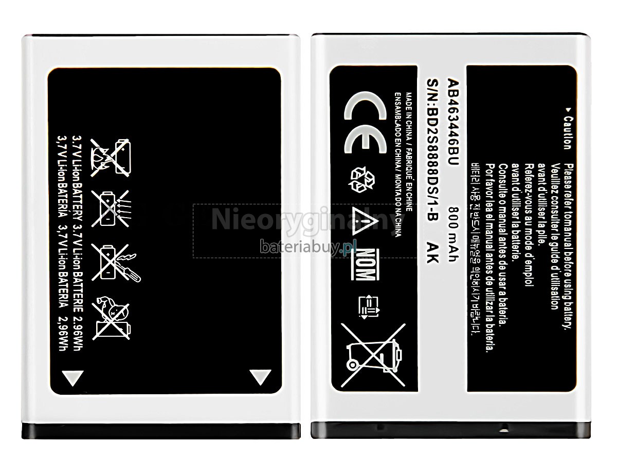 Samsung AB46344BU bateria