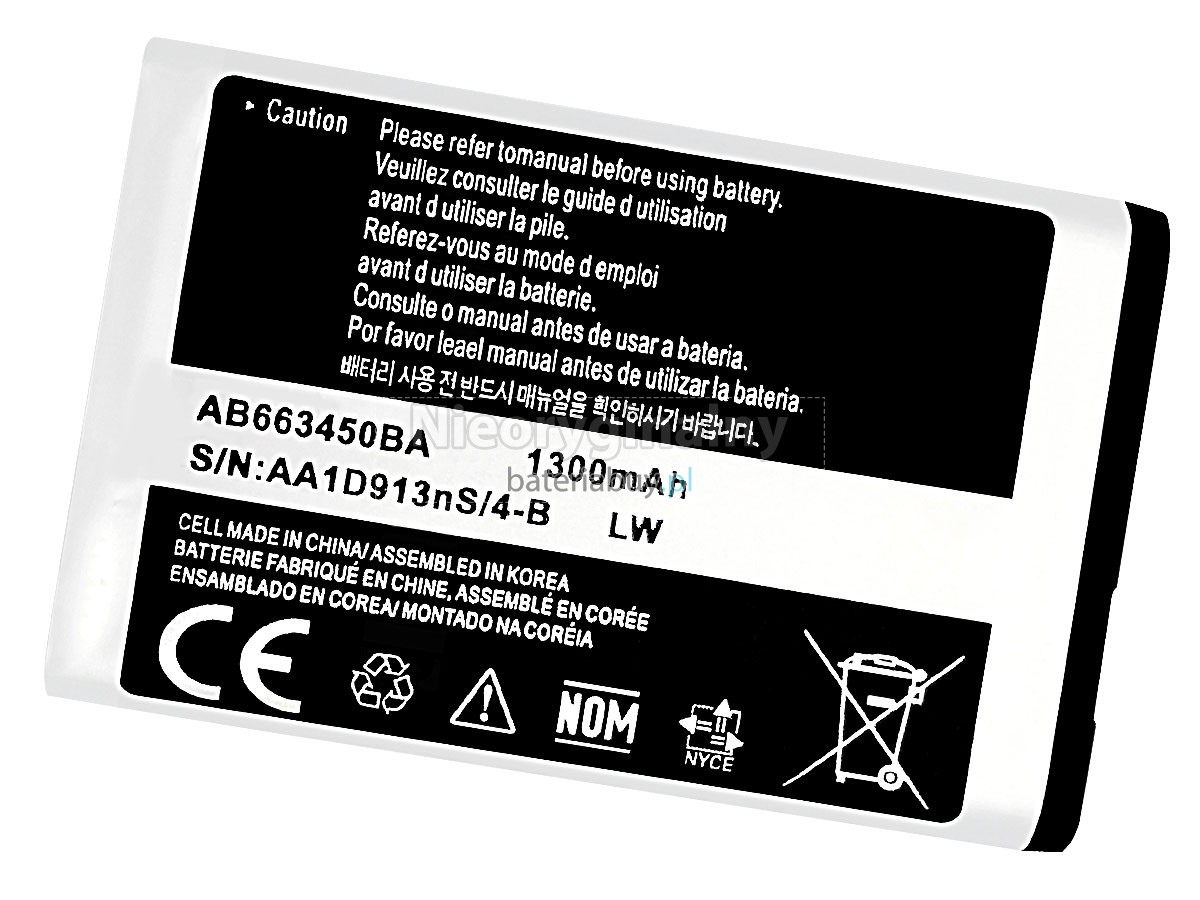 Samsung SGH-A997 bateria