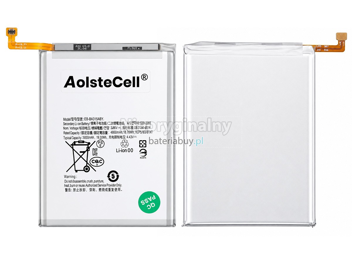 Bateria do Telefon Komórkowy Samsung EB-BA315ABY