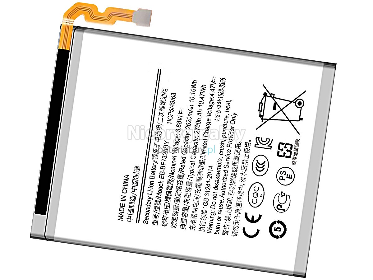 Samsung Z FLIP 5 bateria