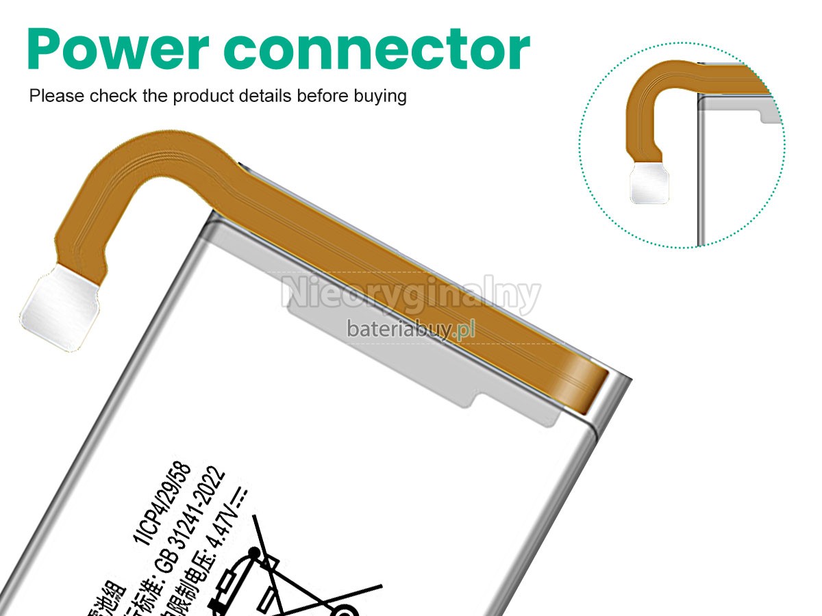 Samsung Z FLIP 6 bateria