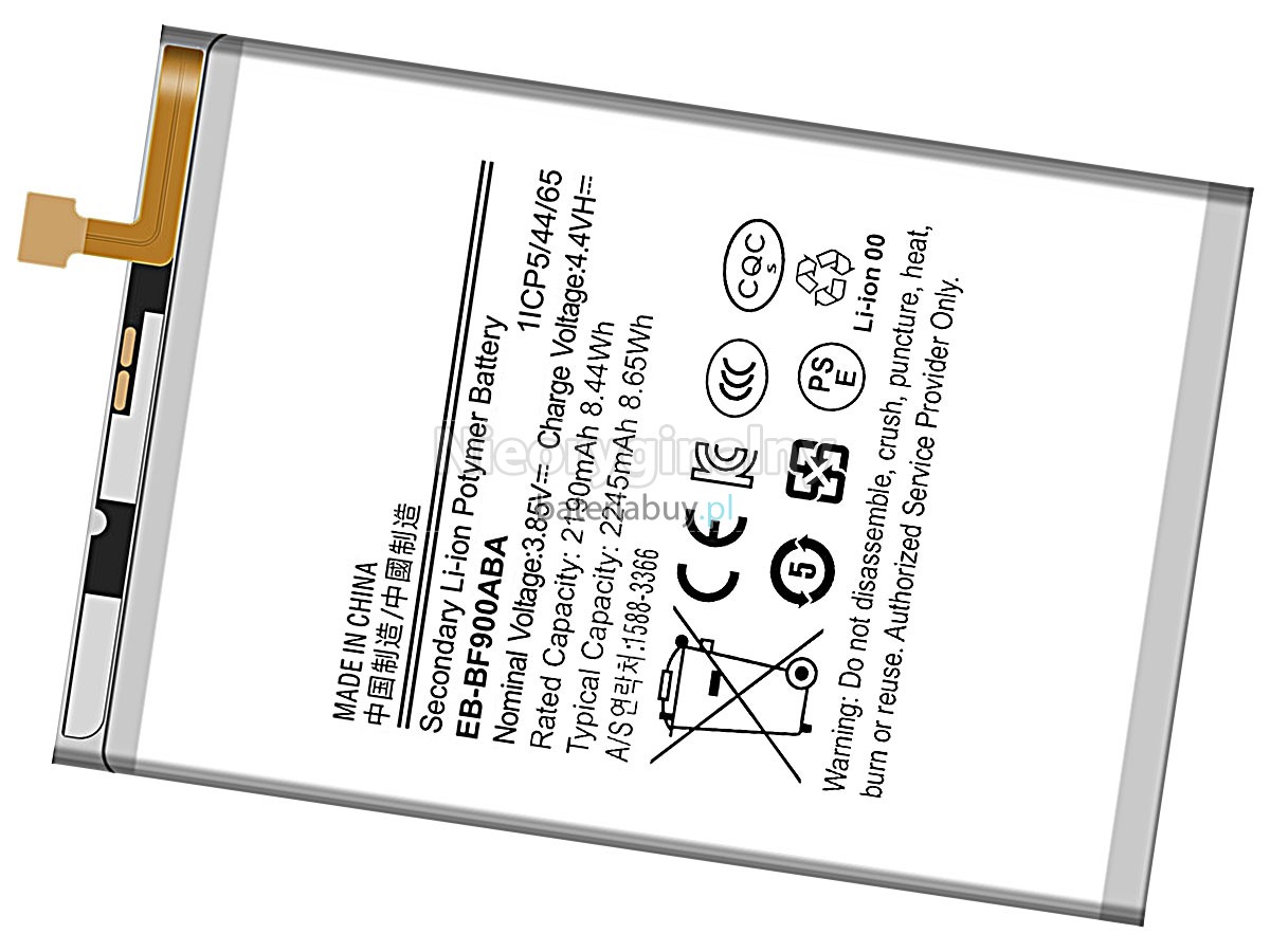 Samsung Z FOLD1 bateria