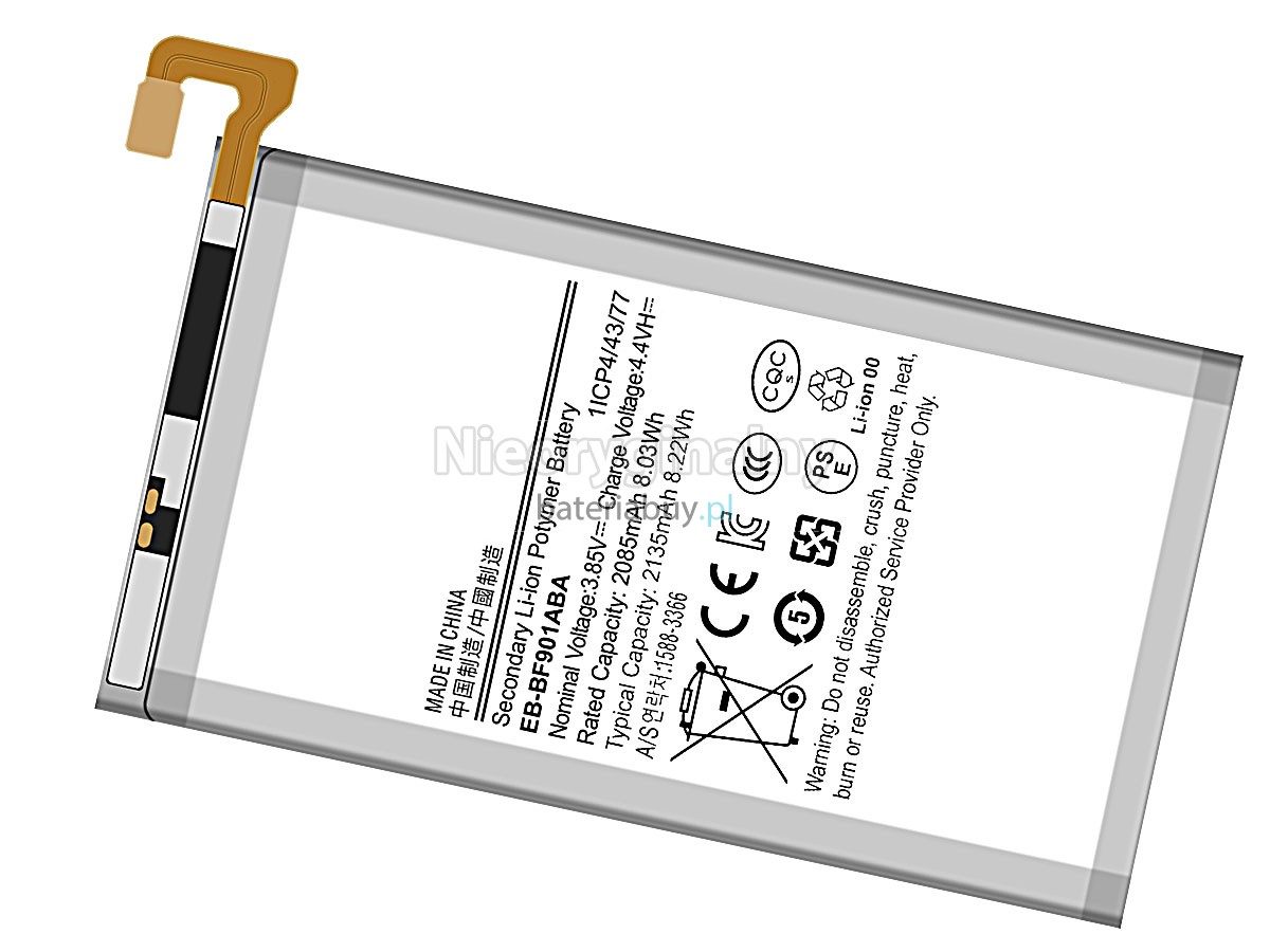 Samsung Z FOLD1 bateria
