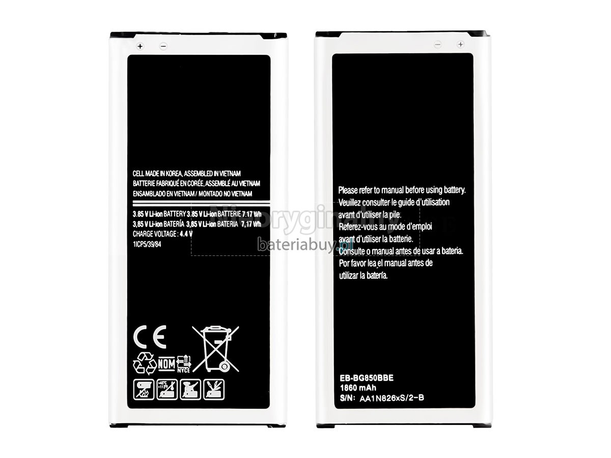 Samsung ALPHA SM-G850K bateria
