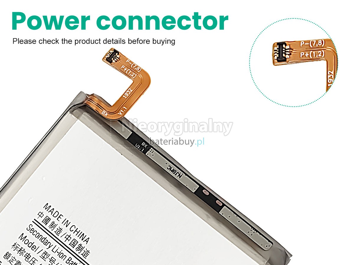 Samsung GALAXY S10 5G bateria