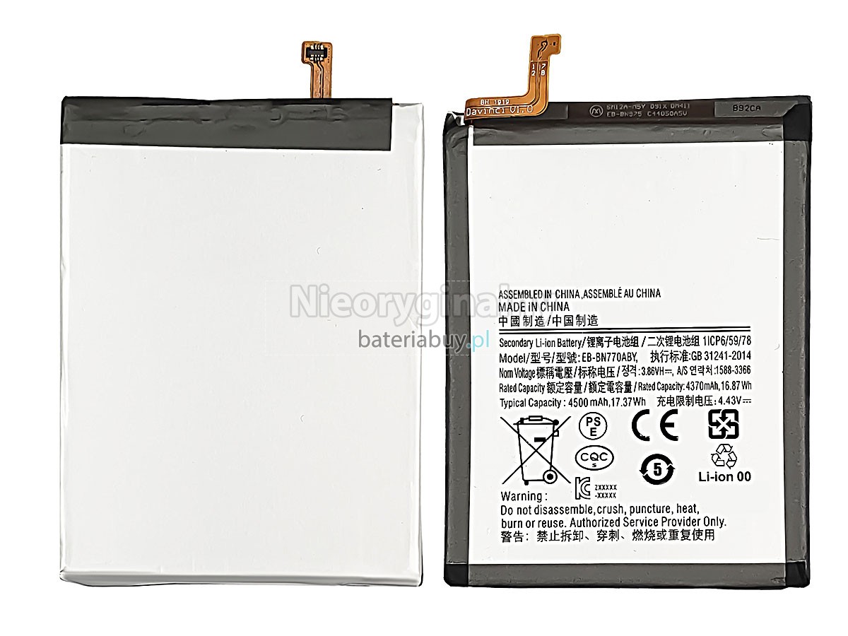 Samsung EB-BN770ABY bateria