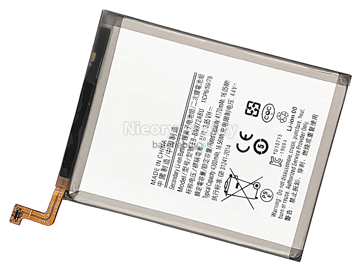 Samsung NOTE 10 PLUS bateria