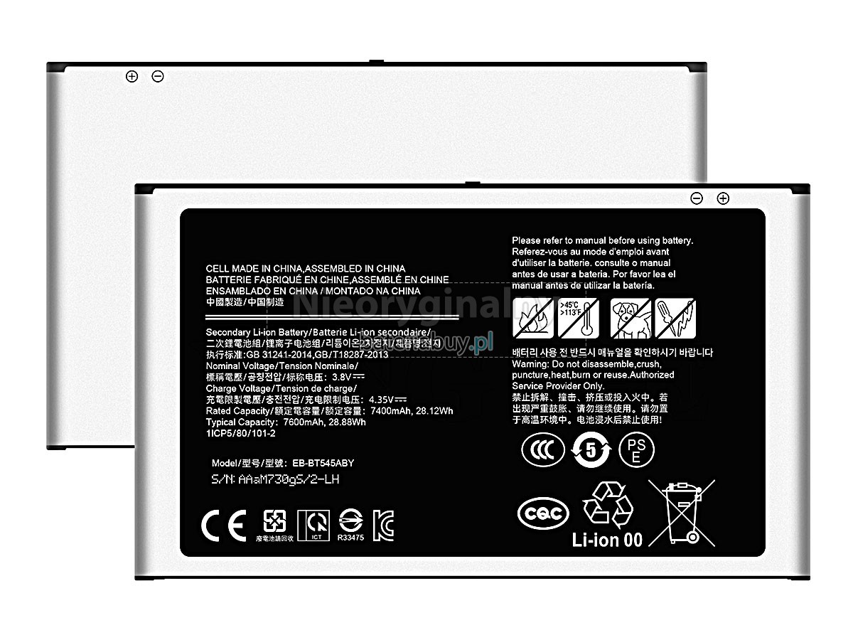 Samsung EB-BT545ABY(101) bateria