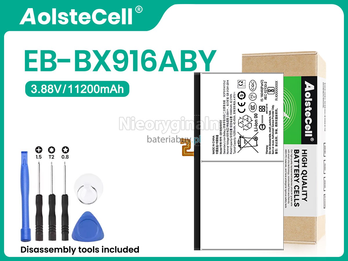 Samsung EB-BX916ABY bateria