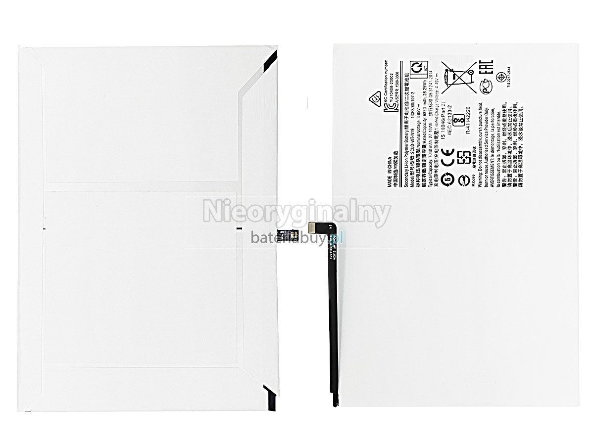 Samsung SCUD-WT-N19 bateria