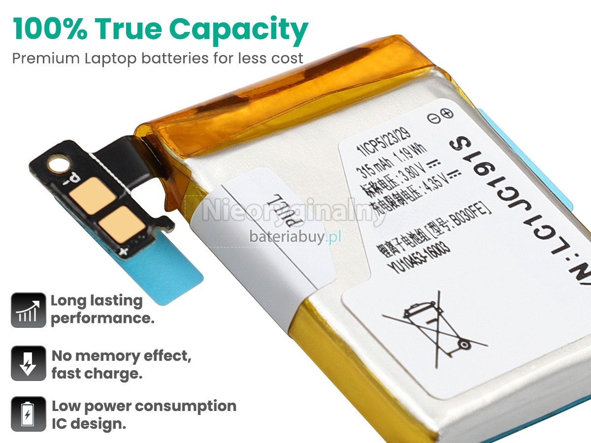 Samsung LSSP482230AB bateria