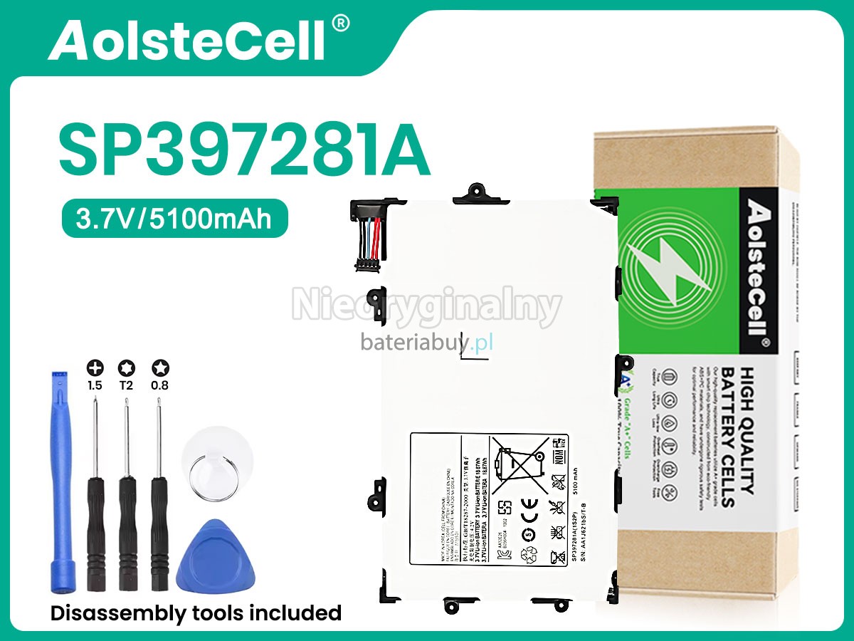 Samsung Galaxy TAB P6810 bateria