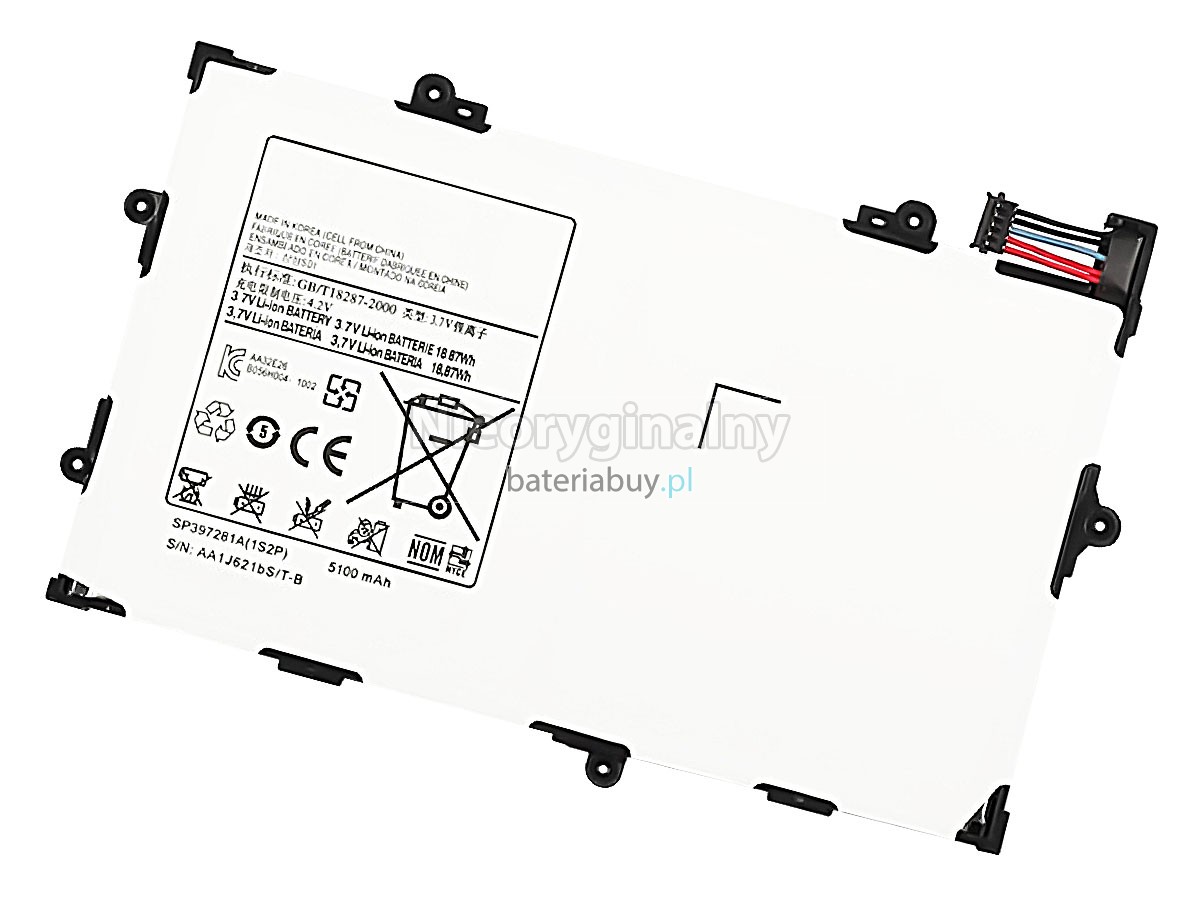 Samsung Galaxy TAB P6810 bateria