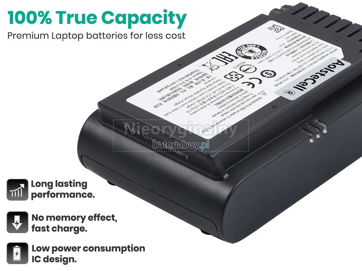 Bateria do Odkurzacz Samsung VS20T7511T5/AA