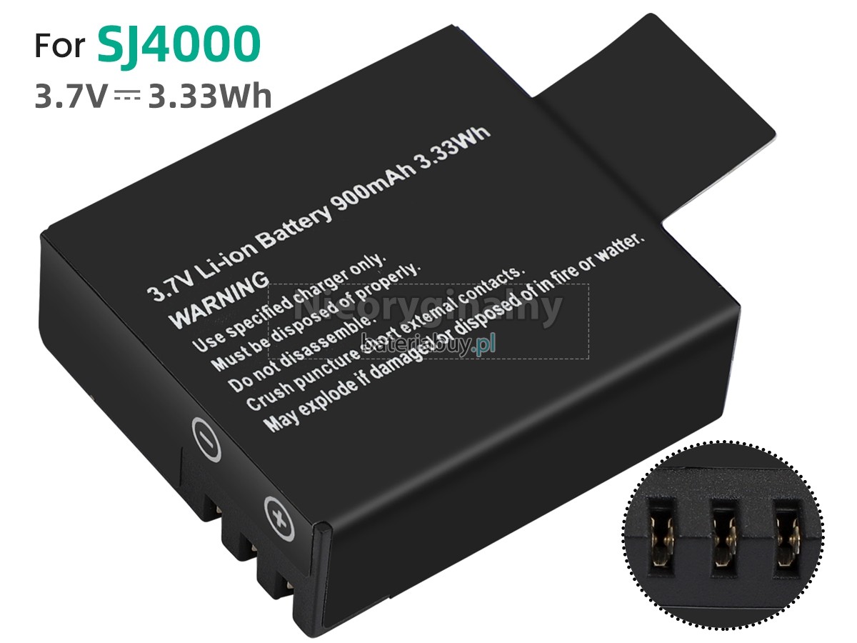 SJCAM SJ5000X bateria