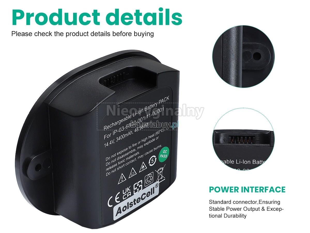 Sonos IP-03-6802-001 bateria