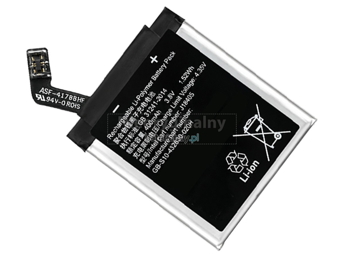 Bateria do Zegarek Sony GB-S10-432830-020H