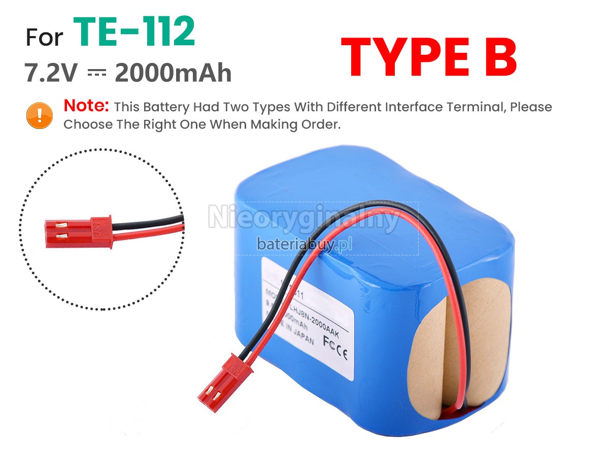 Terumo TE-112 bateria