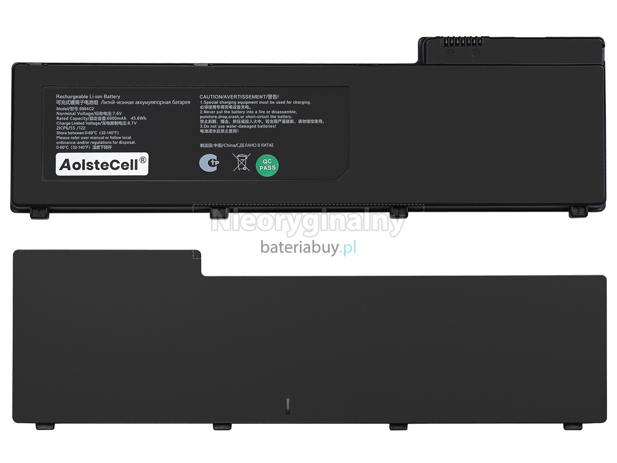 Thunderobot 5954C2 bateria