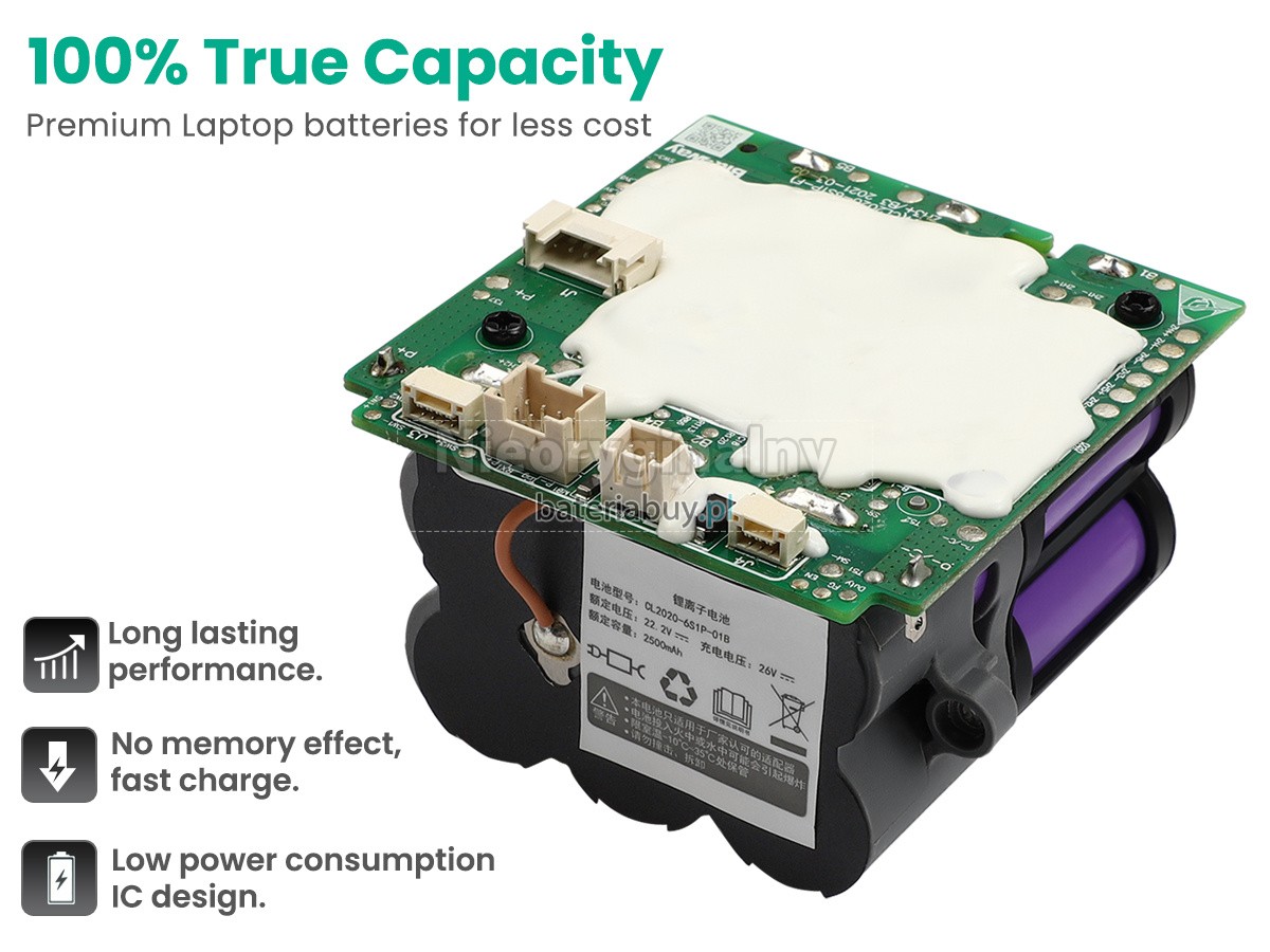 Tineco CL2020-6S1P-01A bateria