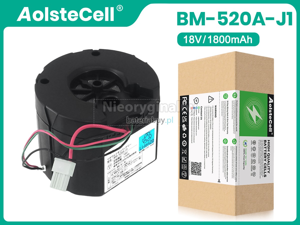 Toshiba BM-520A-J1 bateria
