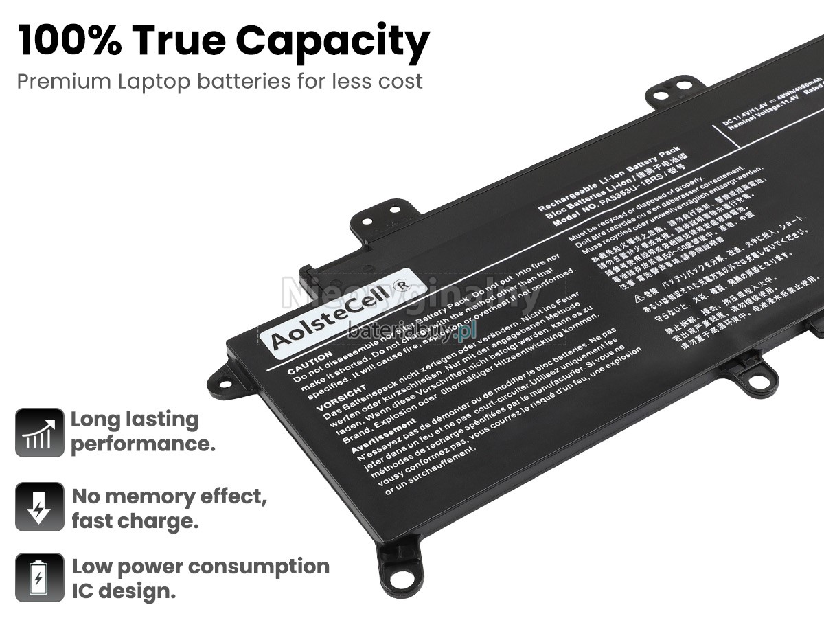 Toshiba Tecra X50-F-130 bateria