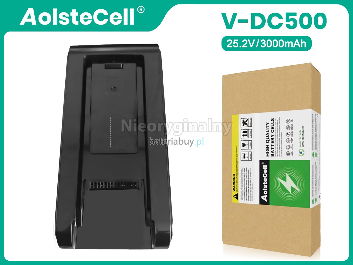 UWANT V-DC500 bateria