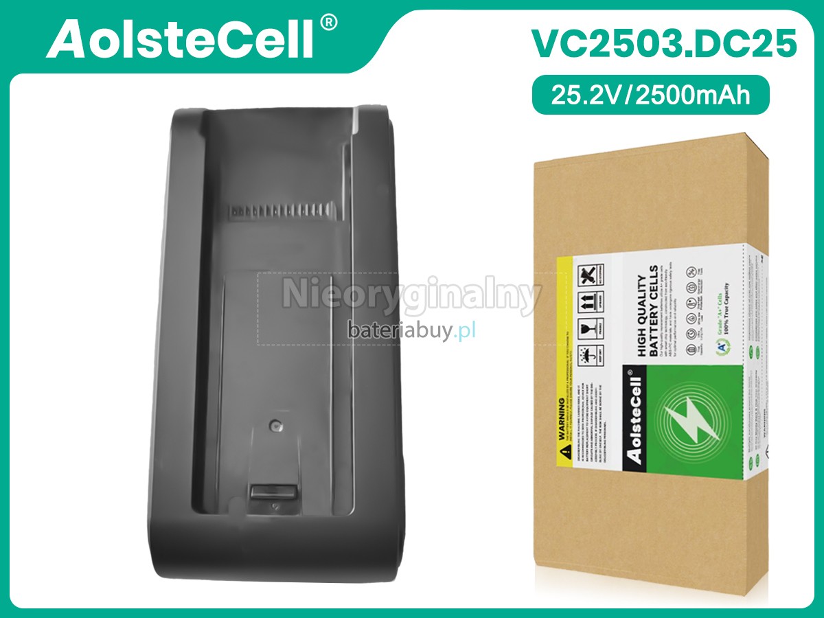 UWANT VC2503.DC25 bateria
