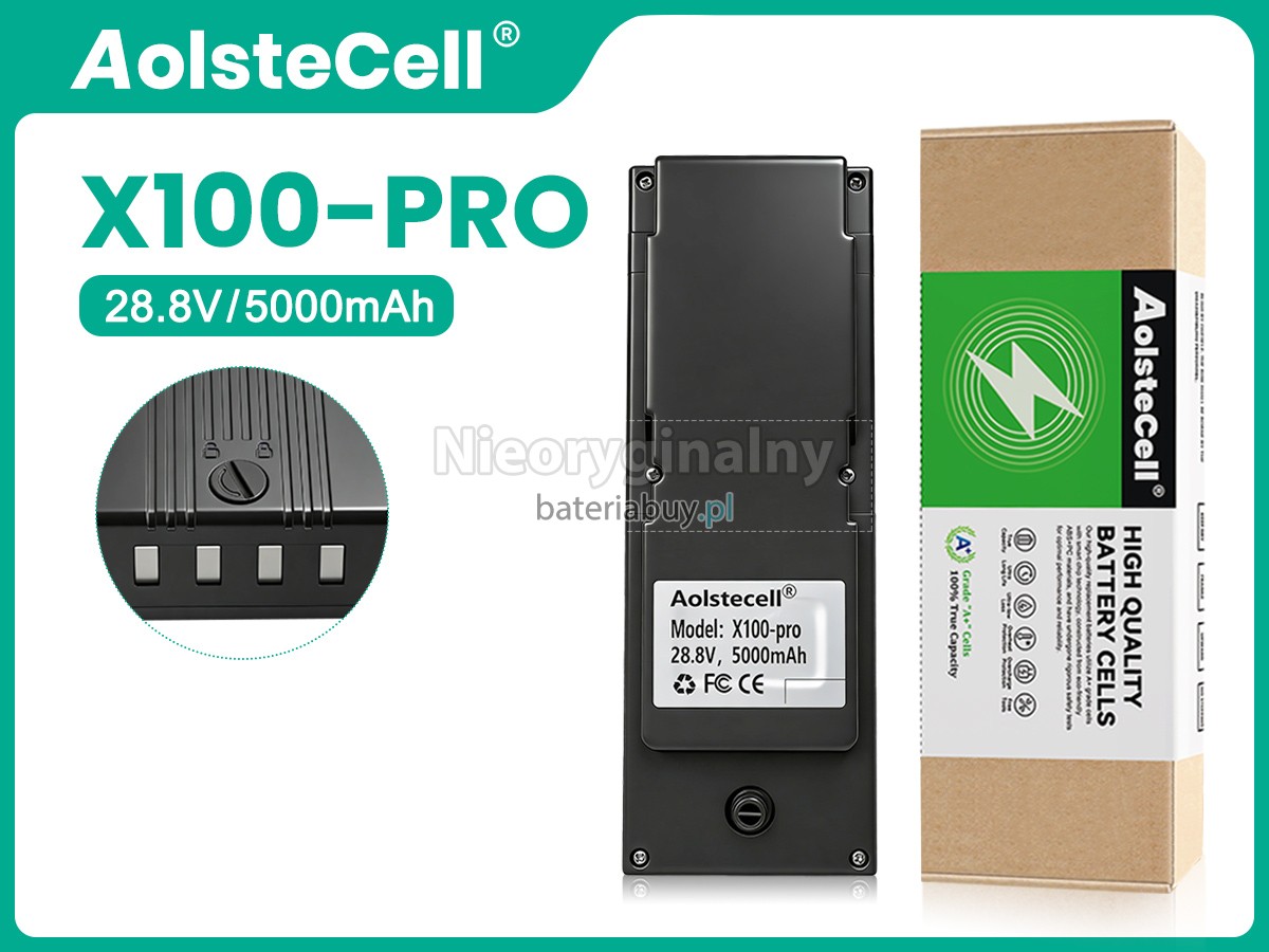 UWANT X100 bateria