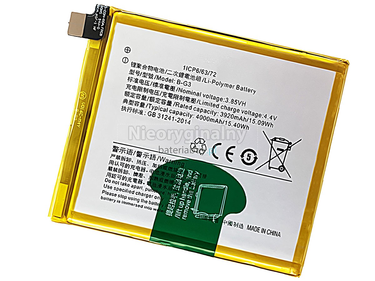 Vivo B-G3 bateria
