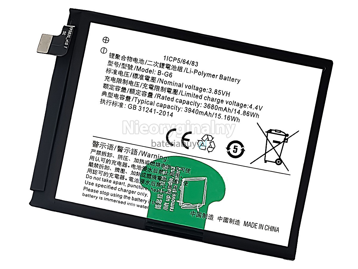 Vivo B-G6 bateria