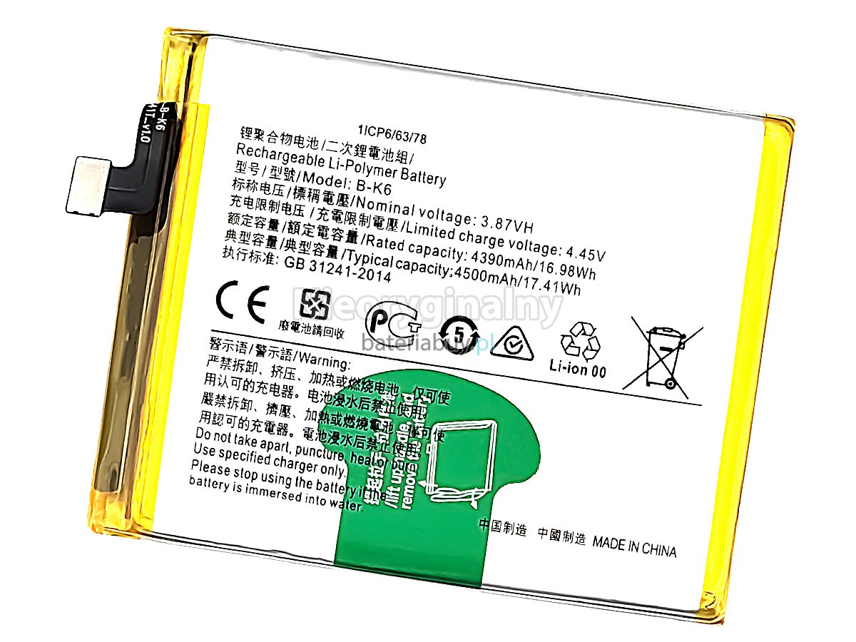 Vivo B-K6 bateria