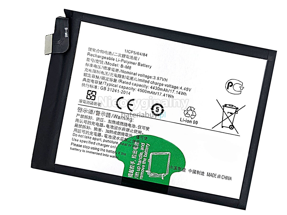 Vivo B-M8 bateria