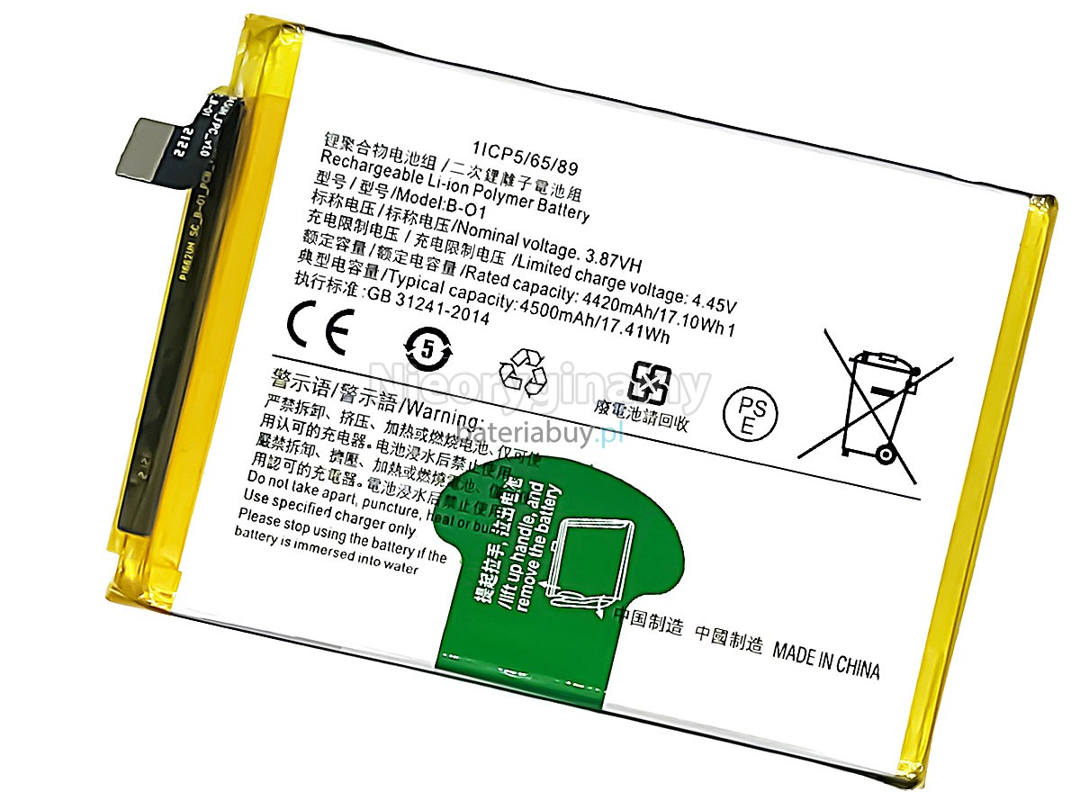 Vivo B-O1 bateria