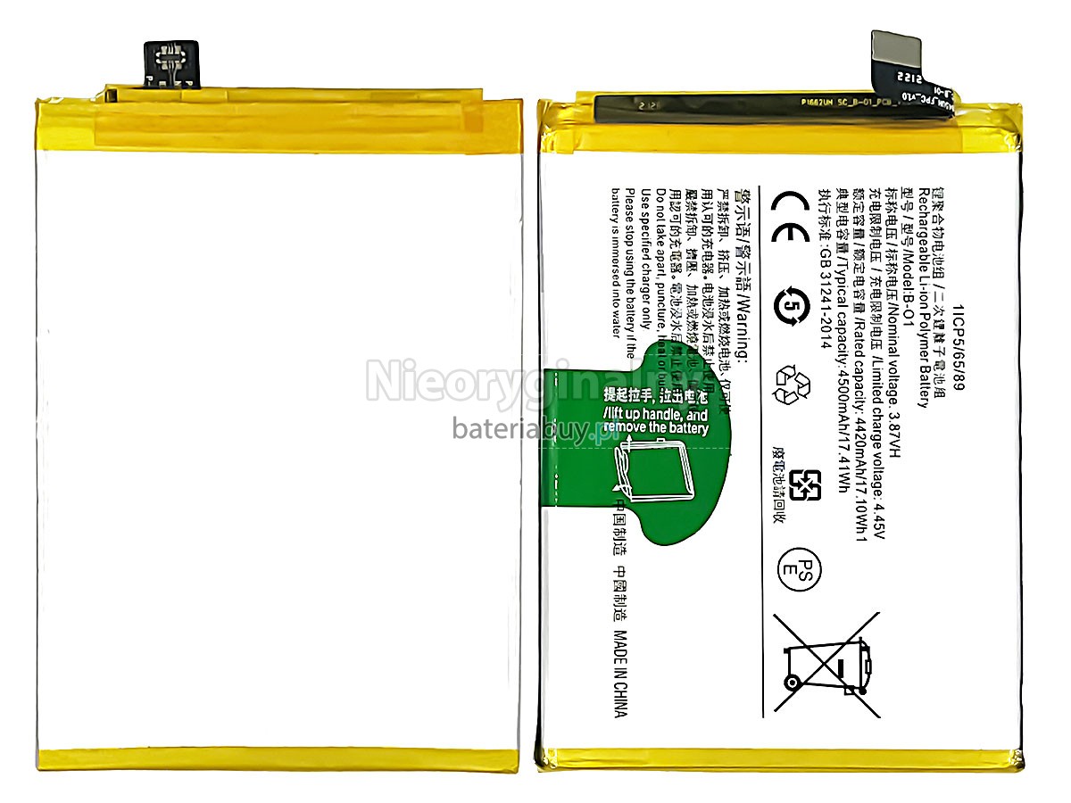 Vivo B-O1 bateria