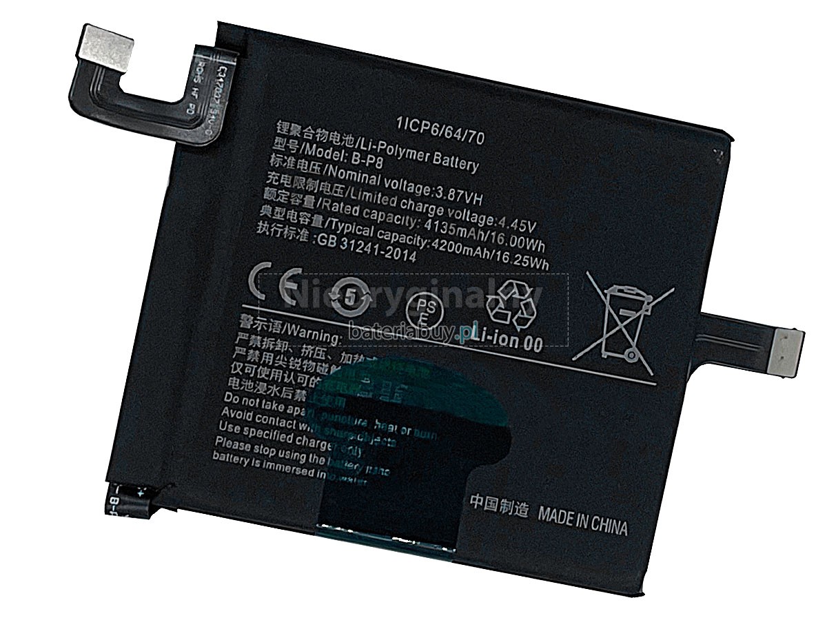 Vivo B-P8 bateria