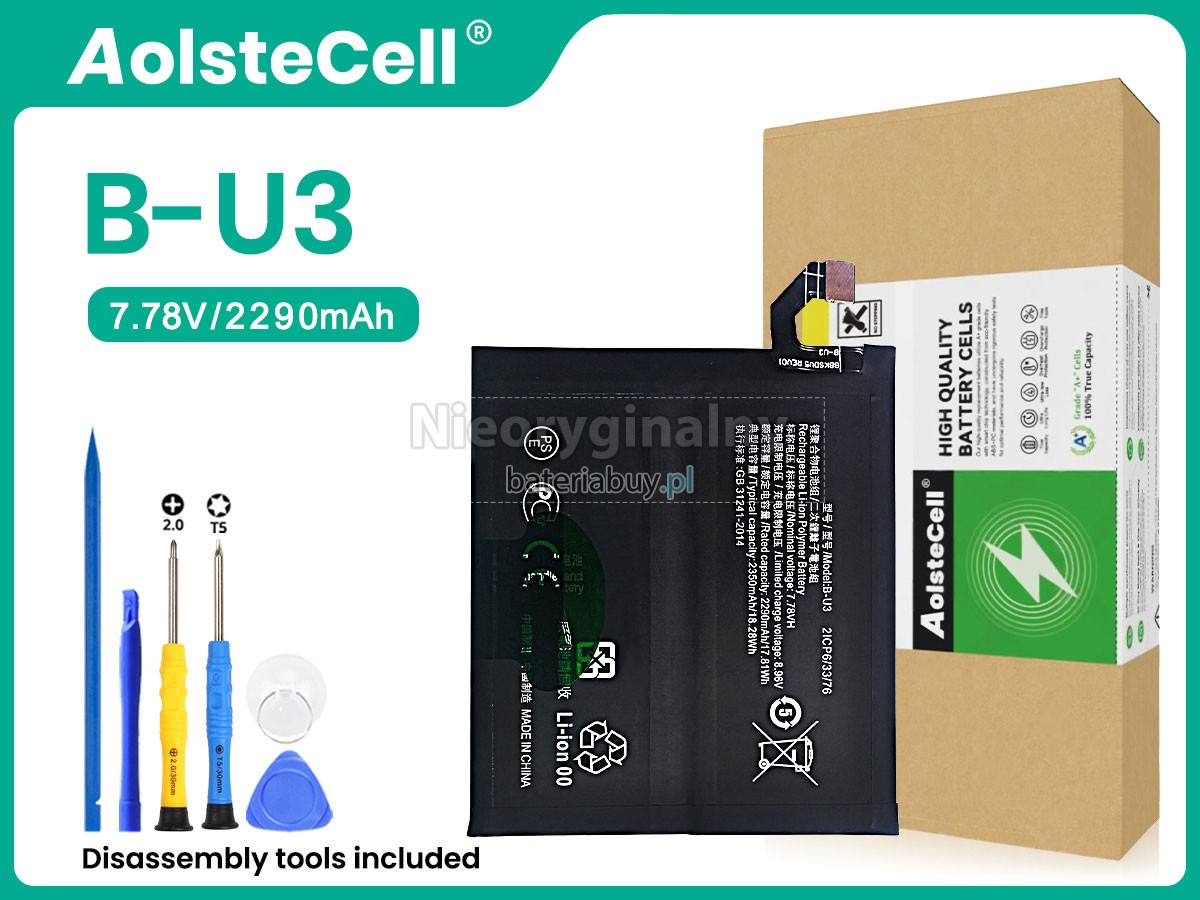 Vivo B-U3 bateria