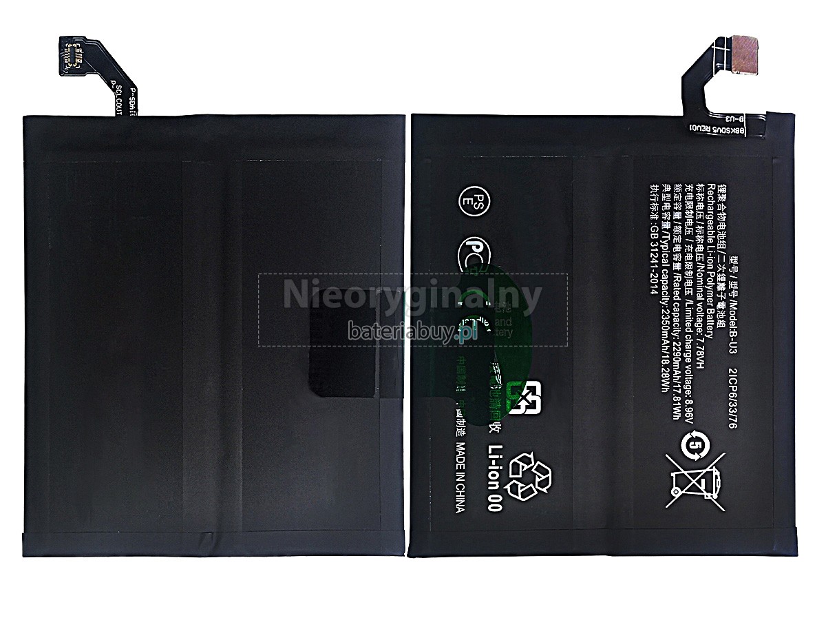 Vivo B-U3 bateria