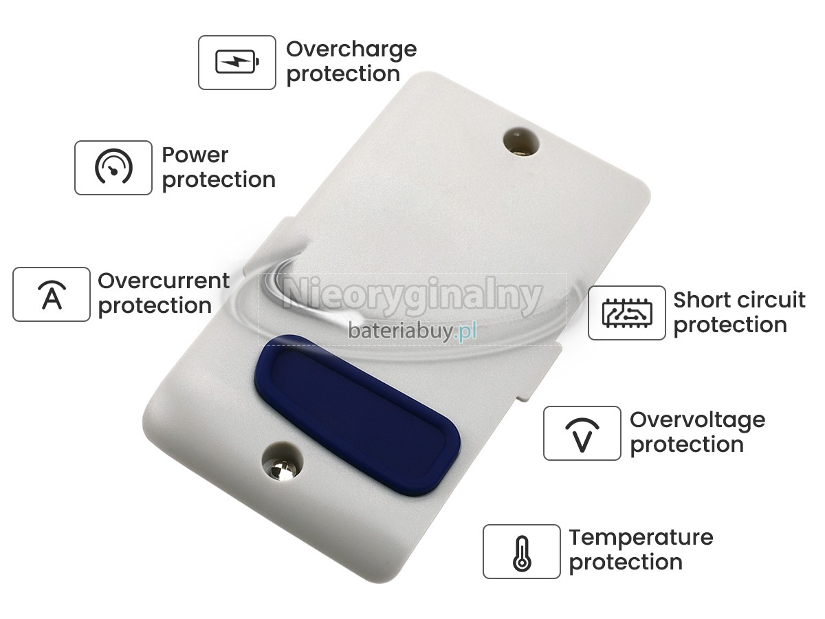 Welch Allyn 802LTRN bateria