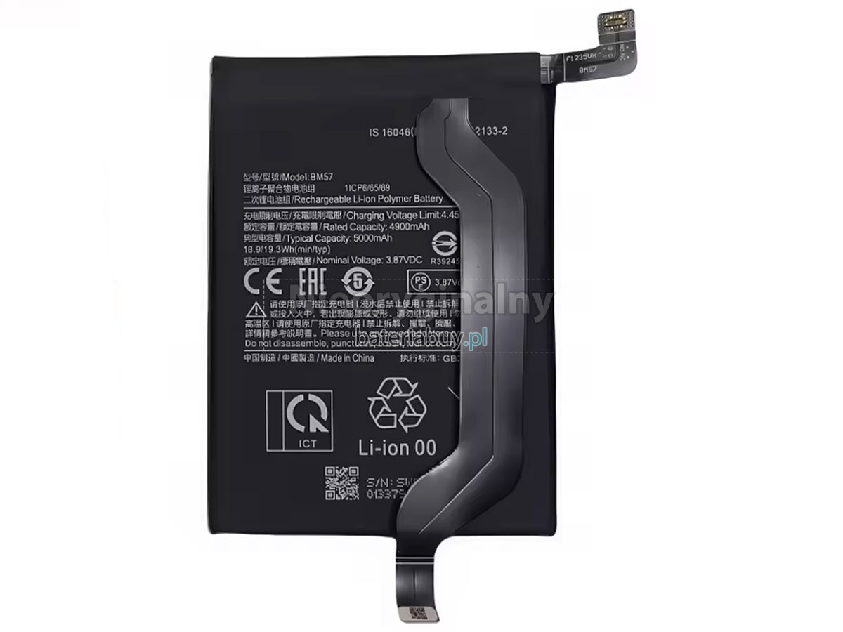 XiaoMi REDMI NOTE 10 PRO 4G bateria