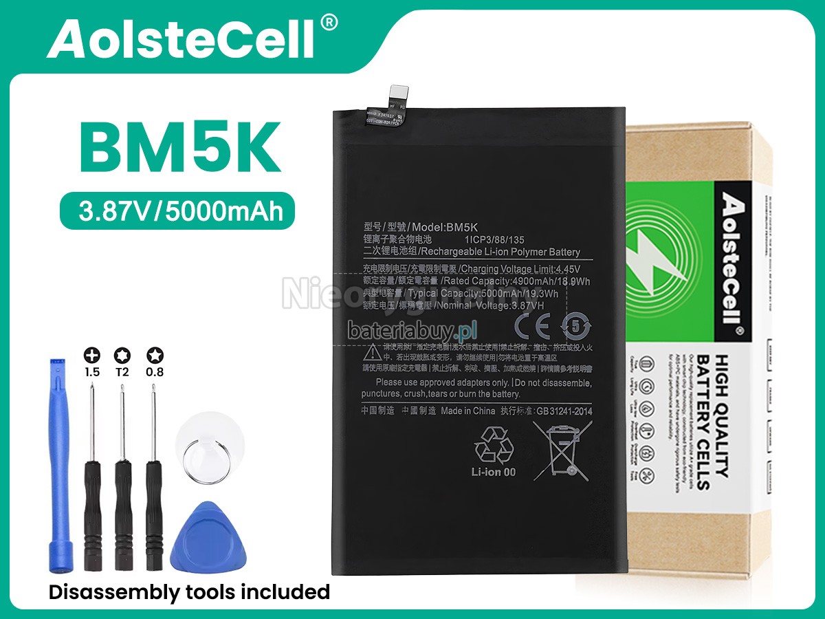 XiaoMi BM5K bateria