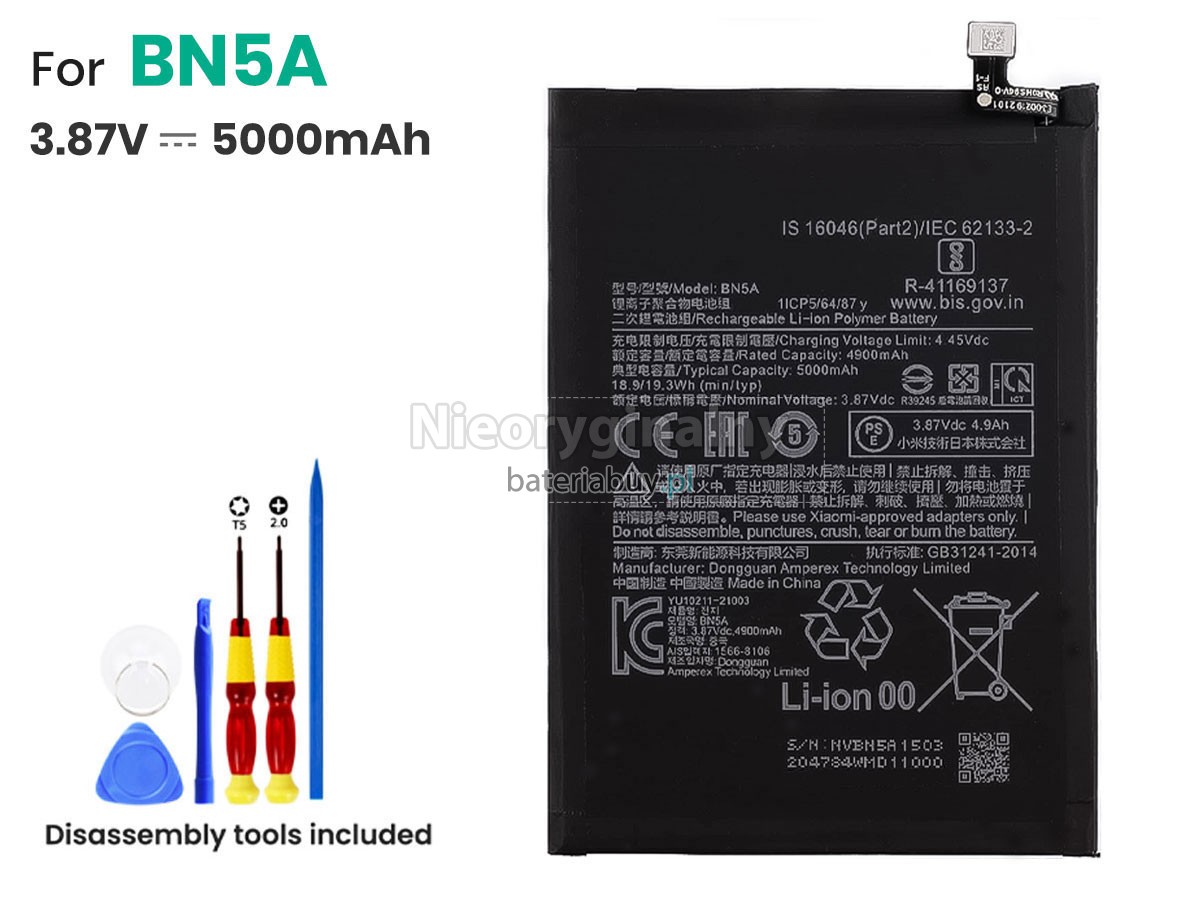 XiaoMi M2103K19PI bateria