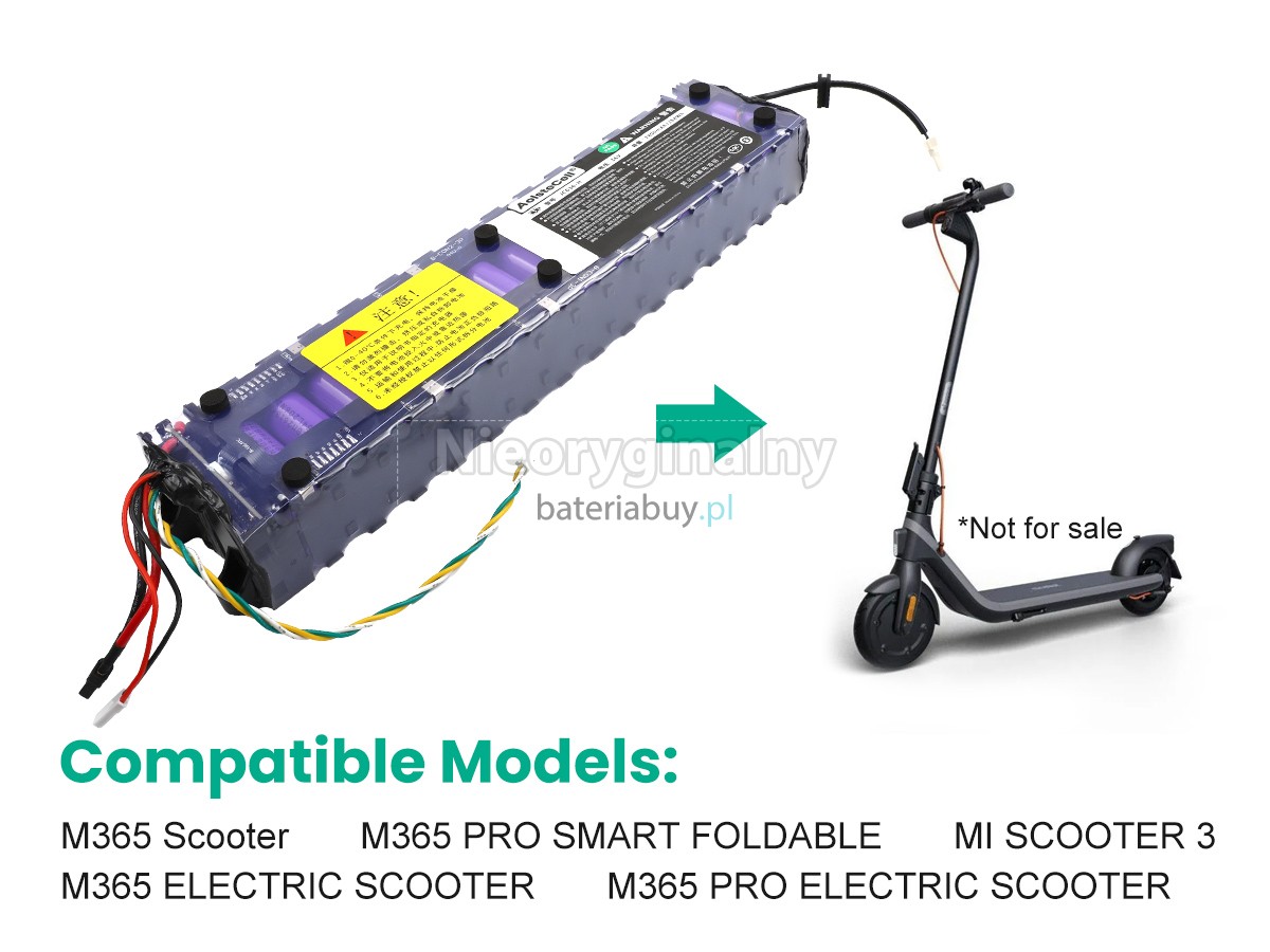 XiaoMi M365 PRO SMART FOLDABLE bateria