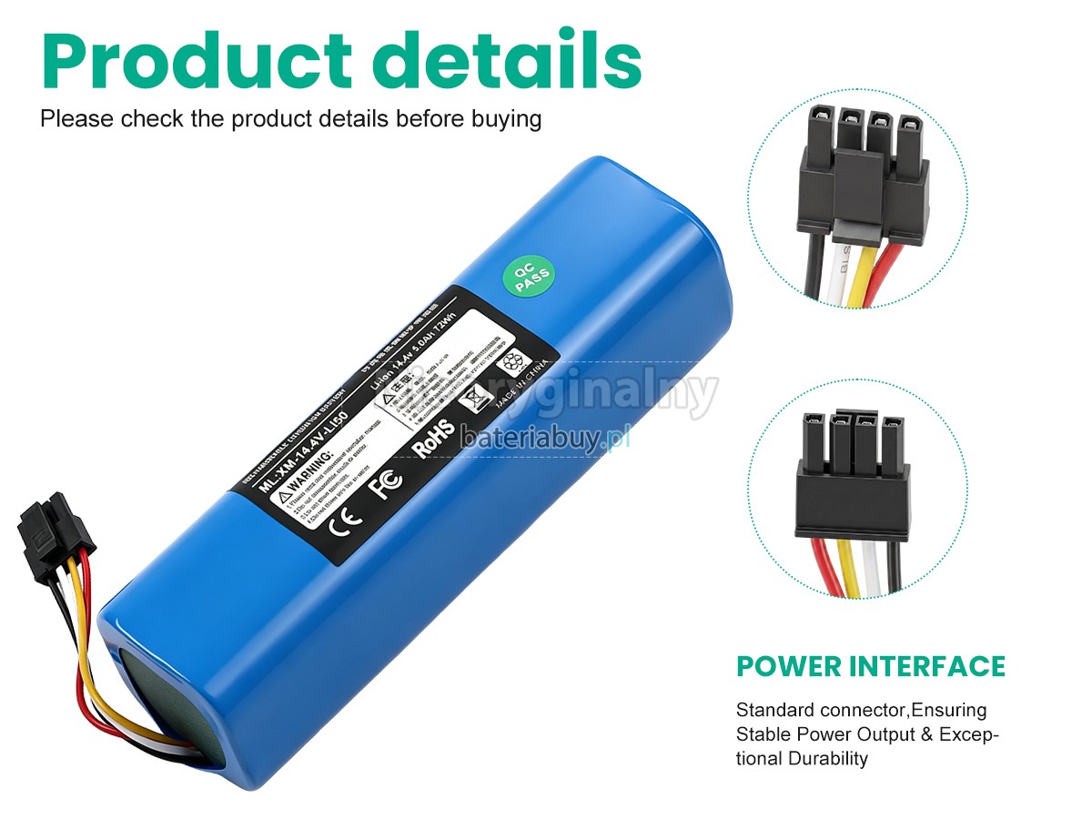 Bateria do Odkurzacz XiaoMi B113CN