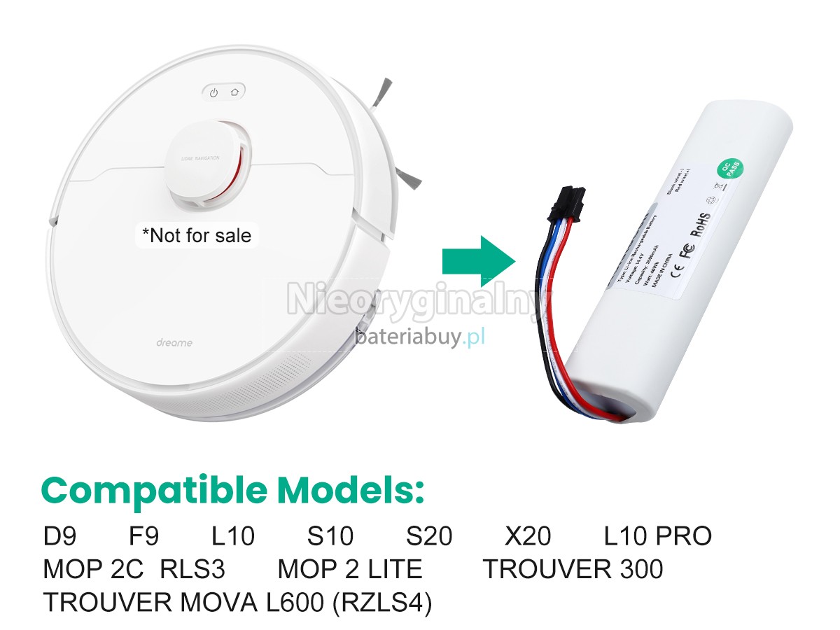 XiaoMi ROBOT VACUUM S20 bateria